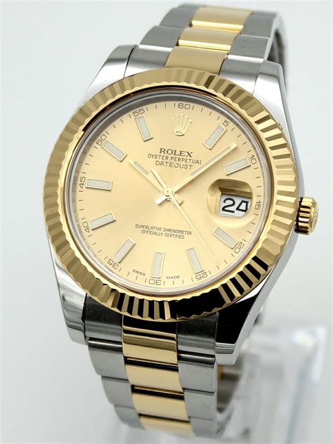 rolex datejust ii 41mm diamond bezel|rolex datejust 31 oystersteel.